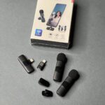 میکروفن یقه ای بی سیم مدل K9 Dual Type-C بسته 2 عددی