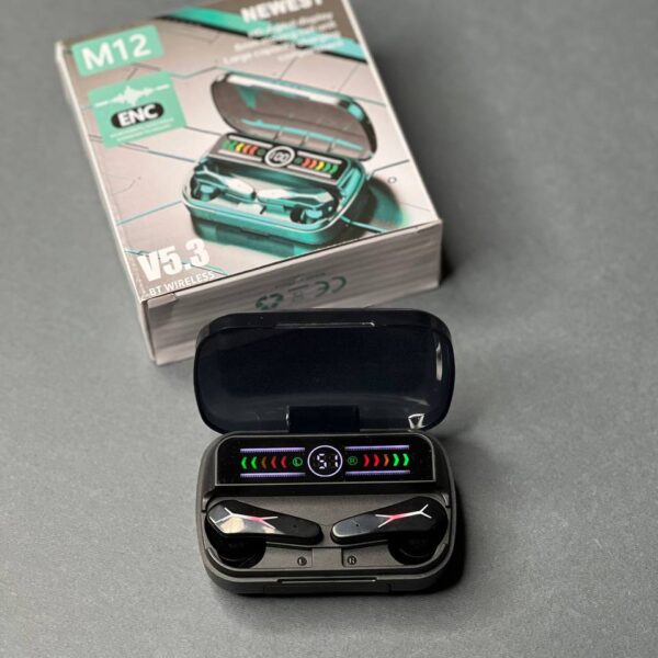 ایرپاد بلوتوثی پاوربانک دار مدل M12