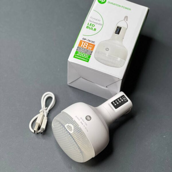 چراغ اضطراری شارژی 18 وات دی پی مدل DP-7812C